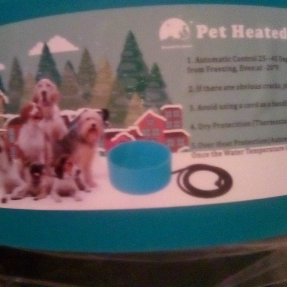 Pet Heated Bowl